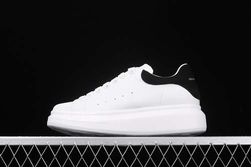 [ALE*XANDER MCQUEEN SOLE SNEAKERS WHITE/WHITE/BLACK]-[WOMAN:34-39]-[MAN:40-45]