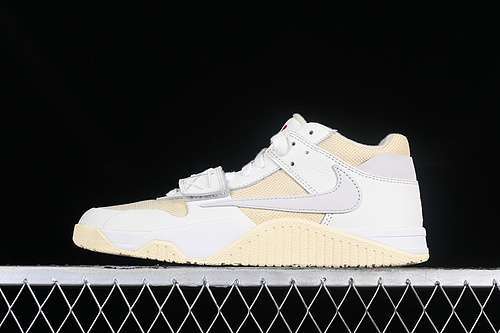 【380】[FZ8117-003]-[TRAVIS SCOTT JORDAN CUT THE CHECK AJ1 WHITE/GREY]-[WOMAN:36-39]-[MAN:40-47.5]