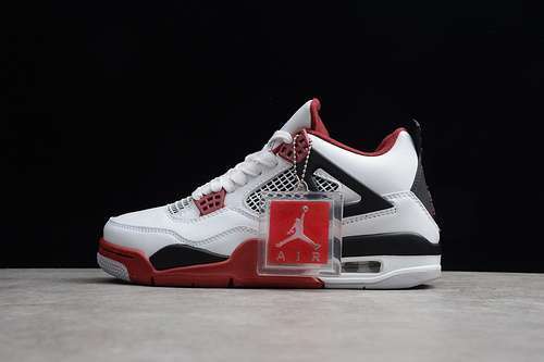 [84-82-93]-[308497-160]-[AIR JORDAN 4 RETRO FIRE RED WHITE/CLARET RED-BLACK]-[MAN:40-46]