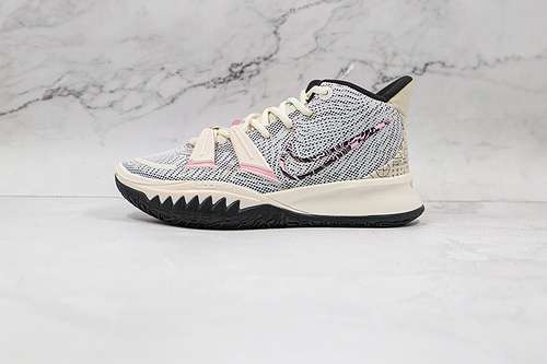 【320】[CZ0143-100]-[KYRIE 7 EP YIN YANG EDITION PALE IVORY/CHLORINE BLUE/BLACK]-[MAN:40-46]