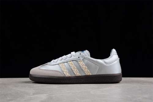 【220】[IG1024]-[ADIDAS SAMBA OG BLACK/GREY/WHITE/SILVER]-[WOMAN:35-39]-[MAN:40-46]
