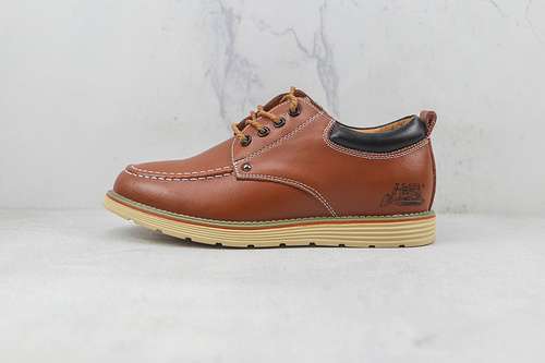 【340】[CAT SPORT LOW SHOES LIGHT BROWN/BLACK]-[MAN:39-44]