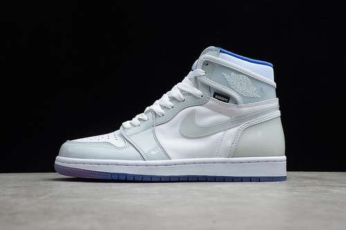【520】[CK6637-104]-[AIR JORDAN 1 HIGH ZOOM WHITE/RACER BLUE/WHITE]-[MAN:40-48]