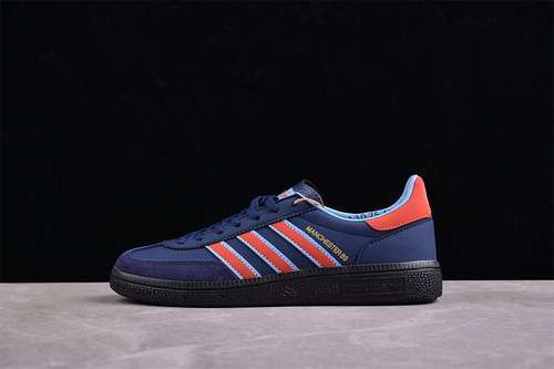 【260】[FX1500]-[HANDBALL SPEZIAL MANCHESTER 89 SPZL DARK BLUE/BRIGHT RED/LIGHT BLUE]-[UNISEX:36-45]