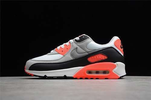 【300】[CT1685-100]-[AIR MAX 90 INFRARED 2020 WHITE/BLACK/COOL GREY/RADIANT RED]-[UNISEX:36-47.5]