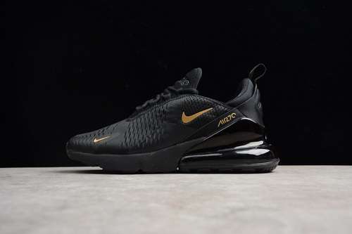 【270】[AH8050-007]-[AIR MAX 270 BLACK/BLACK/GOLD]-[MAN:39-45]