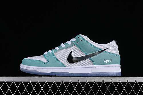 【460】[FD2562-400]-[APRIL SKATEBOARDS SB DUNK LOW TURBO GREEN/METALLIC SILVER/TURBO GREEN]-[36-47.5]