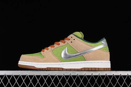 【420】[FQ7585-200]-[DUNK LOW SB ESCARGOT SESAME/METALLIC SILVER/PEAR/FIR/SAIL/LIGHT BRITISH TAN]