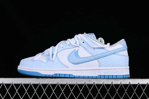 【310】[DV0831-001]-[DUNK LOW BIGNIU WHITE/BLUE]-[WOMAN:35.5-39]-[MAN:40-45]