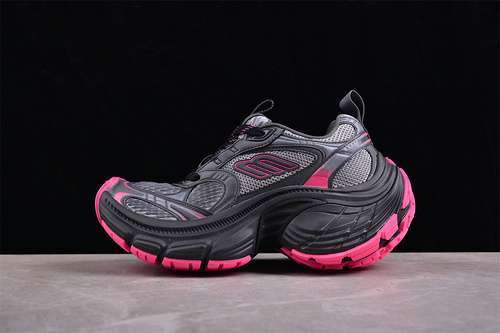 【500】[W2MV21510]-[BA*LEN*CIAGA TRACK SNEAKER BLACK/PINK]-[WOMAN:35-39]-[MAN:40-46]