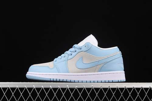 【300】[DC0774-050]-[AIR JORDAN 1 LOW UNIVERSITY BLUE/GREY/WHITE]-[WOMAN:36-39]-[MAN:40-45]