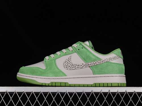 【330】[DR0156-300]-[DUNK LOW ASSAFARI SWOOSH CHLOROPHYLL/LIGHT IRON ORE-CAVE STONE]-[UNISEX:36-47.5]
