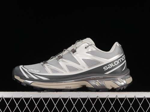 【480】[SALOMON XT-6 FOR DSM LIGHT GREY/SILVER/BLACK]-[MAN:40-44.5]