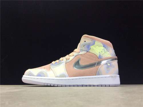 【340】[CW6008-600]-[AIR JORDAN 1 MID SE P(HER)SPECTIVE WASHED CORAL/CHROME-LIGHT WHISTLE]