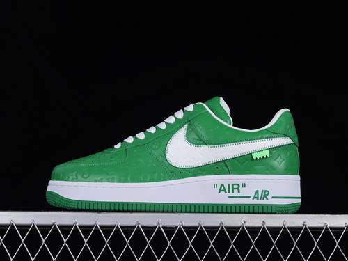 【600】[AIR FORCE 1 LOW 07 X L*V GREEN/GREEN/WHITE]-[MAN:38-46]