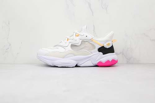 【250】[FX6295]-[OZWEEGO LITE SHOES CLOUD WHITE/CLOUD WHITE/HAZY ORANGE]-[WOMAN:36-40]
