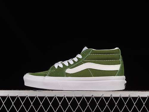 【230】[VN0A3WM3609]-[SK8 MID ARMY GREEN]-[WOMAN:35-39]-[MAN:40-44]