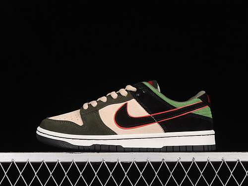【380】[LF0039-025]-[OTOMO KATSUHIRO SB DUNK LOW STEAMBOY OST BLACK/GREEN/RED/WHITE]-[UNISEX:36-46]