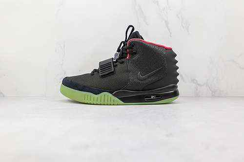 【930】[508214-006]-[AIR YEEZY 2 NRG BLACK/BLACK-SOLAR RED]-[MAN:40-47.5]