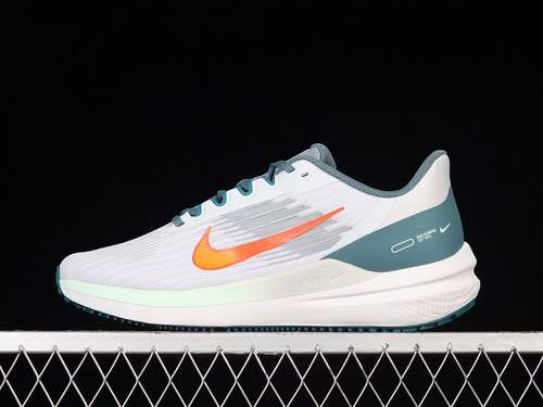 【280】[DD6203-005]-[AIR WINFLO 9 PURE PLATINUM/MINERAL/ORANGE]-[MAN:39-45]