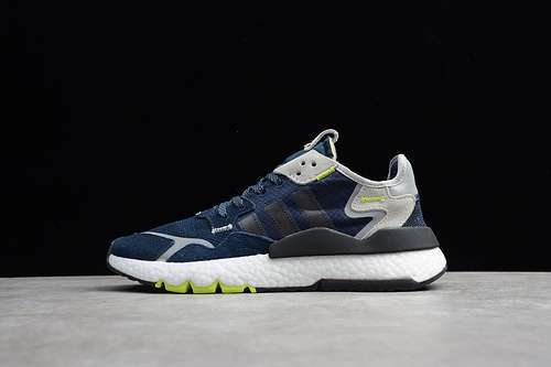 [64-62-71]-[EF2128]-[NITE JOGGER COLLEGIATE NAVY/HI-RES GREEN]-[WOMAN:36-39]-[MAN:40-44]