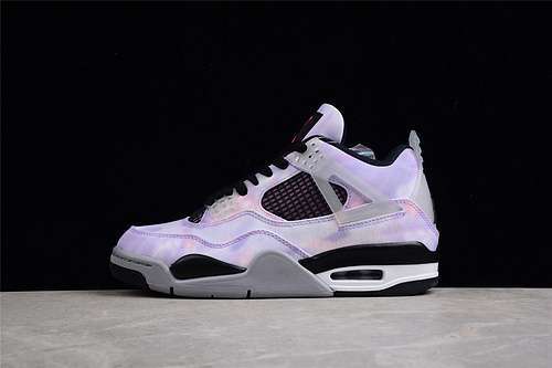 【550】[DH7138-506]-[AIR JORDAN 4 RETRO ZEN MASTER AMETHYST WAVE/BRIGHT CRIMSON/BLACK/CEMENT GREY]