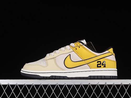 【430】[LF2428-004]-[DUNK LOW SB KOBE WHITE/BLACK/GREY/GOLD]-[WOMAN:36-39]-[MAN:40-47.5]