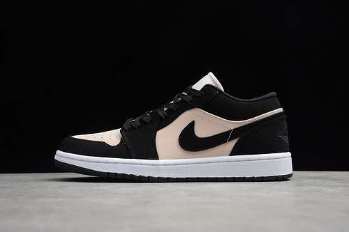 【300】[DC0774-003]-[AIR JORDAN 1 LOW BLACK/GUAVA ICE-SAIL]-[WOMAN:36-39]-[MAN:40-47]