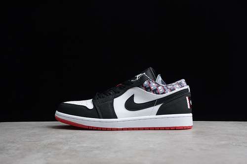 【340】[DM0095-106]-[CJ AIR JORDAN 1 LOW QUAI 54 2021 WHITE/BLACK/RED]-[MAN:40-45]