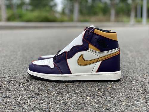 【600】[CD6578-507]-[H12 AIR JORDAN 1 RETRO HIGH OG LA TO CHICAGO PURPLE/GOLD]