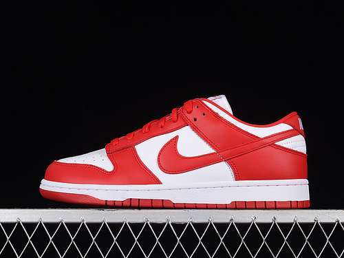 【430】[CU1727-100]-[DUNK LOW SB RETRO SP ST. JOHN S WHITE/UNIVERSITY RED]-[WOMAN:36-39]-[MAN:40-47.5]