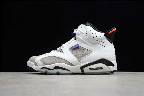 【320】[SALE][CI3125-100]-[AIR JORDAN 6 RETRO LTR FLINT WHITE/BLACK-INFRARED 23-DARK CONCORD]