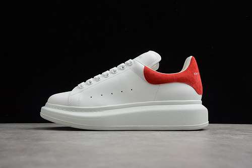 【580】[ALE*XANDER MCQUEEN SHOES WHITE/WHITE/RED]-[WOMAN:35-39]-[MAN:40-44]
