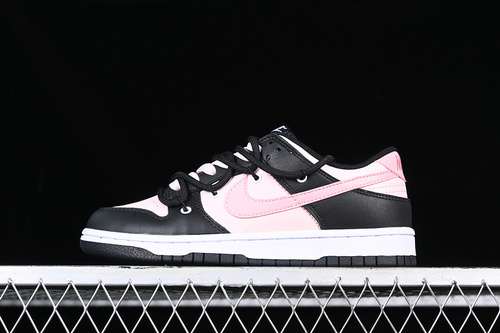 【330】[CW1590-100]-[DUNK LOW BLACK/WHITE/PINK]-[WOMAN:35.5-41]