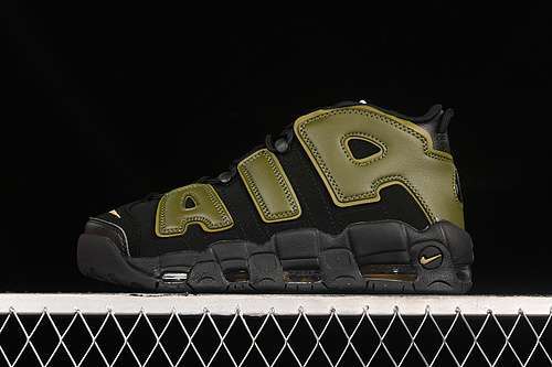 【340】[DH8011-001]-[AIR MORE UPTEMPO 96 QS BLACK/PILGRIM/BLACK/ROUGH GREEN]-[MAN:40-47.5]