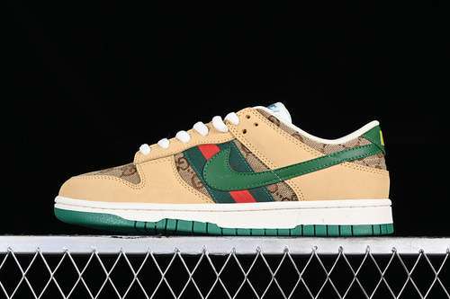 【270】[XH1733-005]-[SB DUNK LOW GREEN/BROWN/RED]-[WOMAN:36-39]-[MAN:40-46]