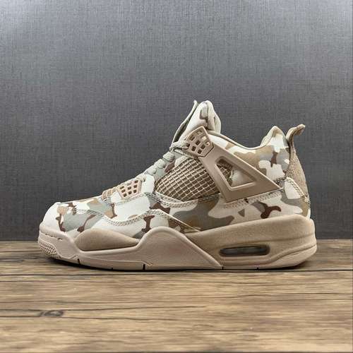 【400】[DJ1193-200]-[ALEALI MAY X AIR JORDAN 4 BEIGE/CAMO/CAMO]-[WOMAN:36-39]-[MAN:40-47.5]