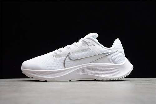 【280】[CW7358-100]-[AIR ZOOM PEGASUS 38 WHITE/PURE PLATINUM/WOLF GREY/METALLIC SILVER]-[UNISEX:36-45]