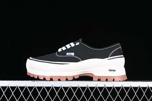 【250】[VN0A5JLW6BT]-[AUTHENTIC VIBRAM DX INNER HEIGHTENED CANVAS BLACK/WHITE]-[UNISEX:35-44]