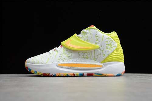 【380】[CZ0170-101]-[KD 14 EP CYBER WHITE/LIME GREEN-MULTI-COLOR]-[MAN:40-46]