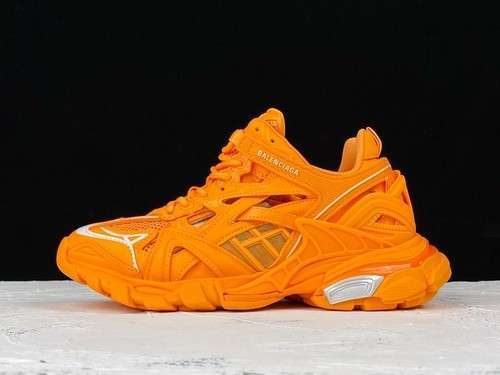 【750】[OK BA*LEN*CIAGA TRACK 2.0 SHOES ORANGE/ORANGE/ORANGE]-[WOMAN:35-40]