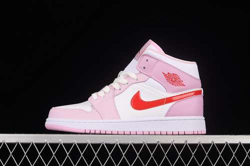 【340】[DR0174-500]-[AIR JORDAN 1 MID VALENTINE&#x27;S DAY IRIS WHISPER/AMETHYST WAVE/DOLL/SIREN R