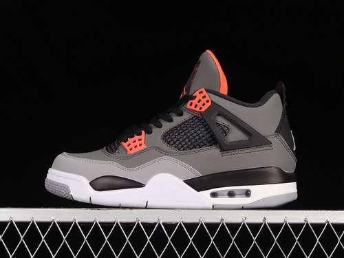 【340】[DH6927-061]-[AIR JORDAN 4 RETRO INFRARED DARK GREY/INFRARED 23/BLACK/CEMENT GREY]