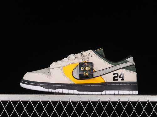 【400】[LF2428-005]-[TOMO KATSUHIRO SB DUNK LOW PRO KOBE WHITE/BLACK/YELLOW]-[UNSIZE:36-47.5]