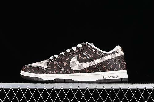 【360】[SJ2068-255]-[SB DUNK LOW L*V WHITE/BROWN]-[WOMAN:36-39]-[MAN:40-45]