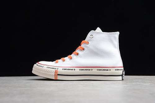 【250】[CHUCK TAYLOR 70S ALL-STAR HIGH WHITE/ORANGE/EGRET]-[WOMAN:35-39]-[MAN:40-44]