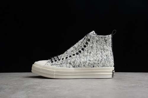 【260】[166132C]-[CHUCK TAYLOR ALL-STAR 70S HIGH BOUCLE WOOL WHITE/BLACK/WHITE]-[UNSIEX:35-44]