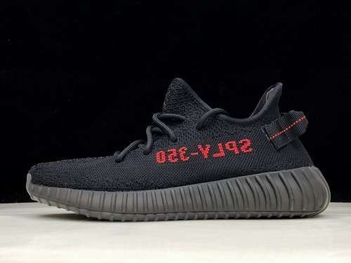 【580】[CP9652]-[OG YEEZY BOOST 350 V2 CORE BLACK/CORE BLACK/RED]-[UNISEX:36-48]