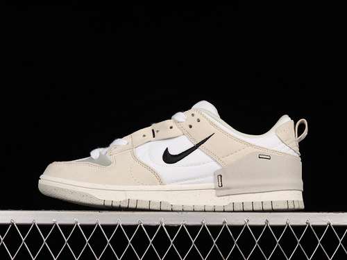【300】[DH4402-101]-[WMNS DUNK LOW DISRUPT 2 &#x27;PALE IVORY&#x27; PALE IVORY/WHITE/BLACK]-[U