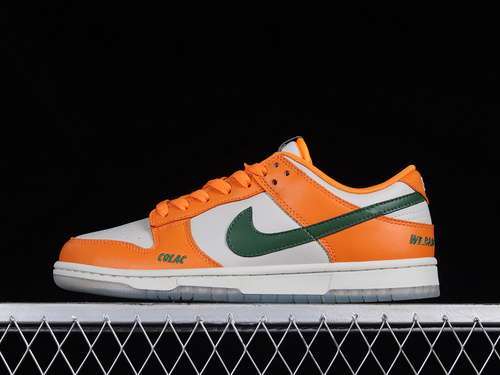 【270】[DR6188-800]-[FLORIDA A&amp;M UNIVERSITY SB DUNK LOW ORANGE HORIZON/FORTRESS GREEN/SAIL]-[3